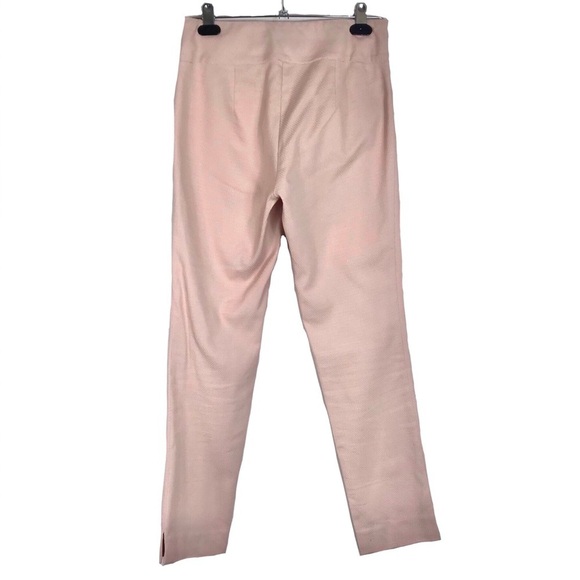 NWT Donna Degnan Blush Pink Stretch Cotton Pants - Picture 2 of 5